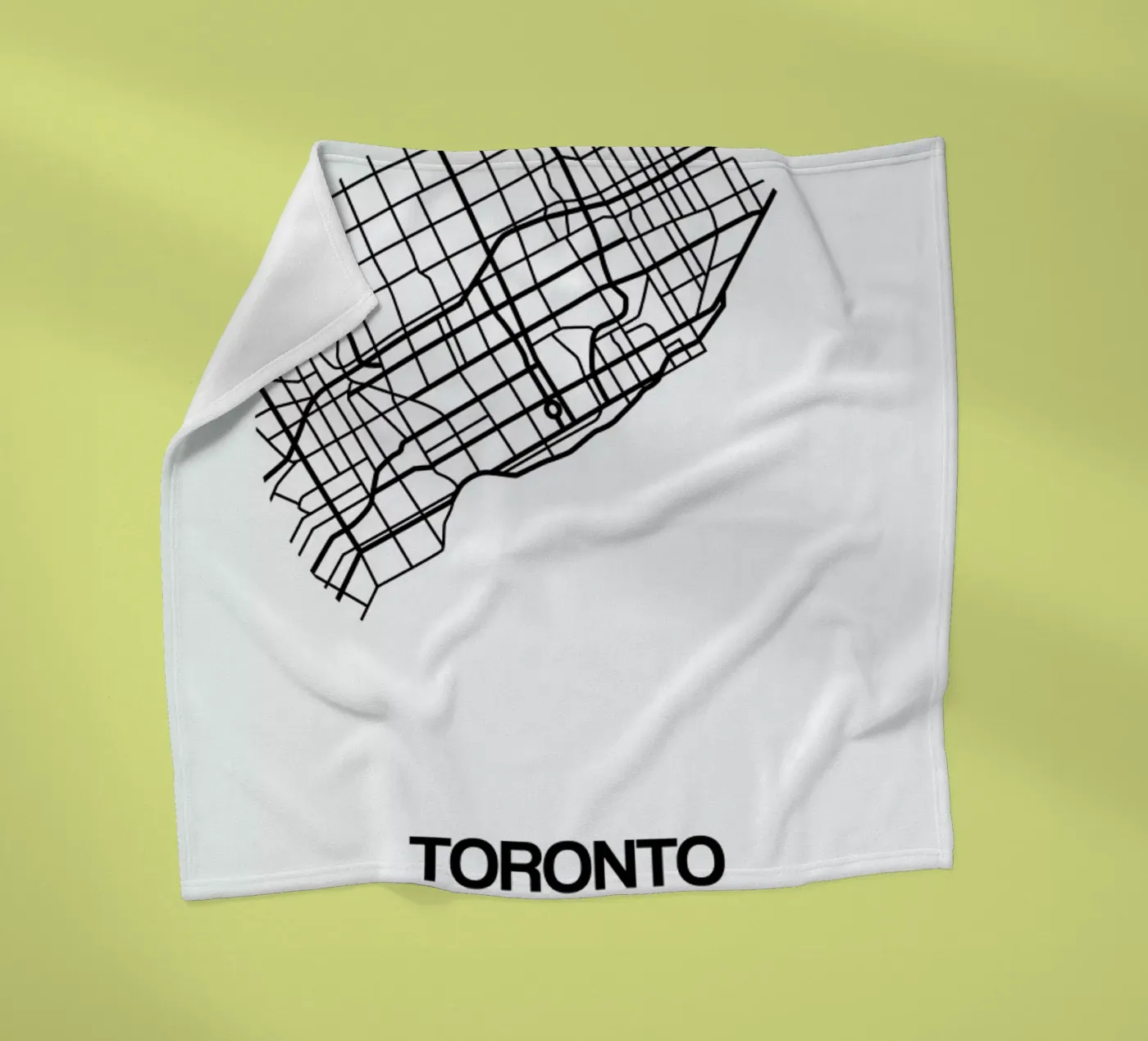 Toronto coperta in pile da Naxart