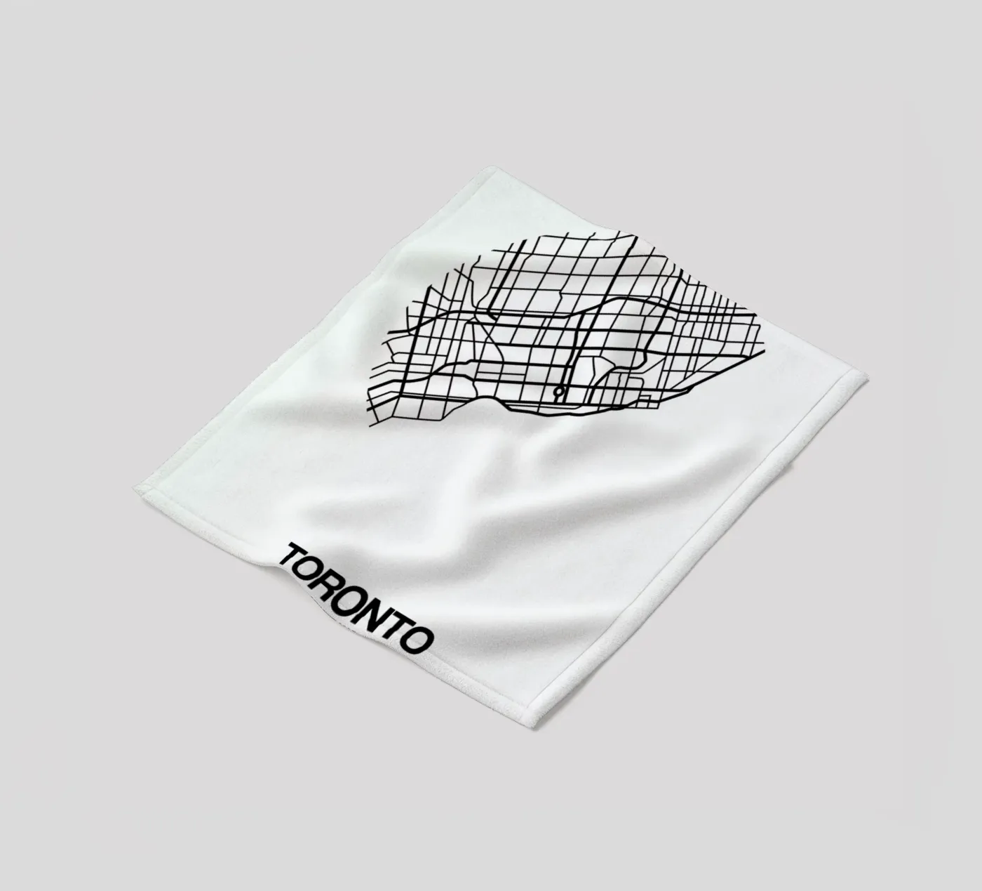Toronto coperta in pile da Naxart