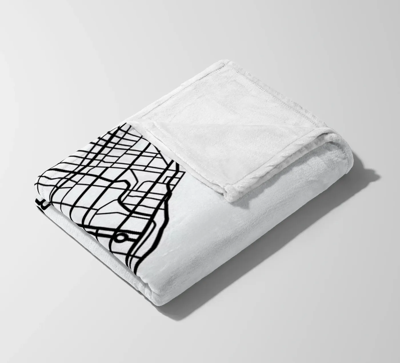 Toronto coperta in pile da Naxart