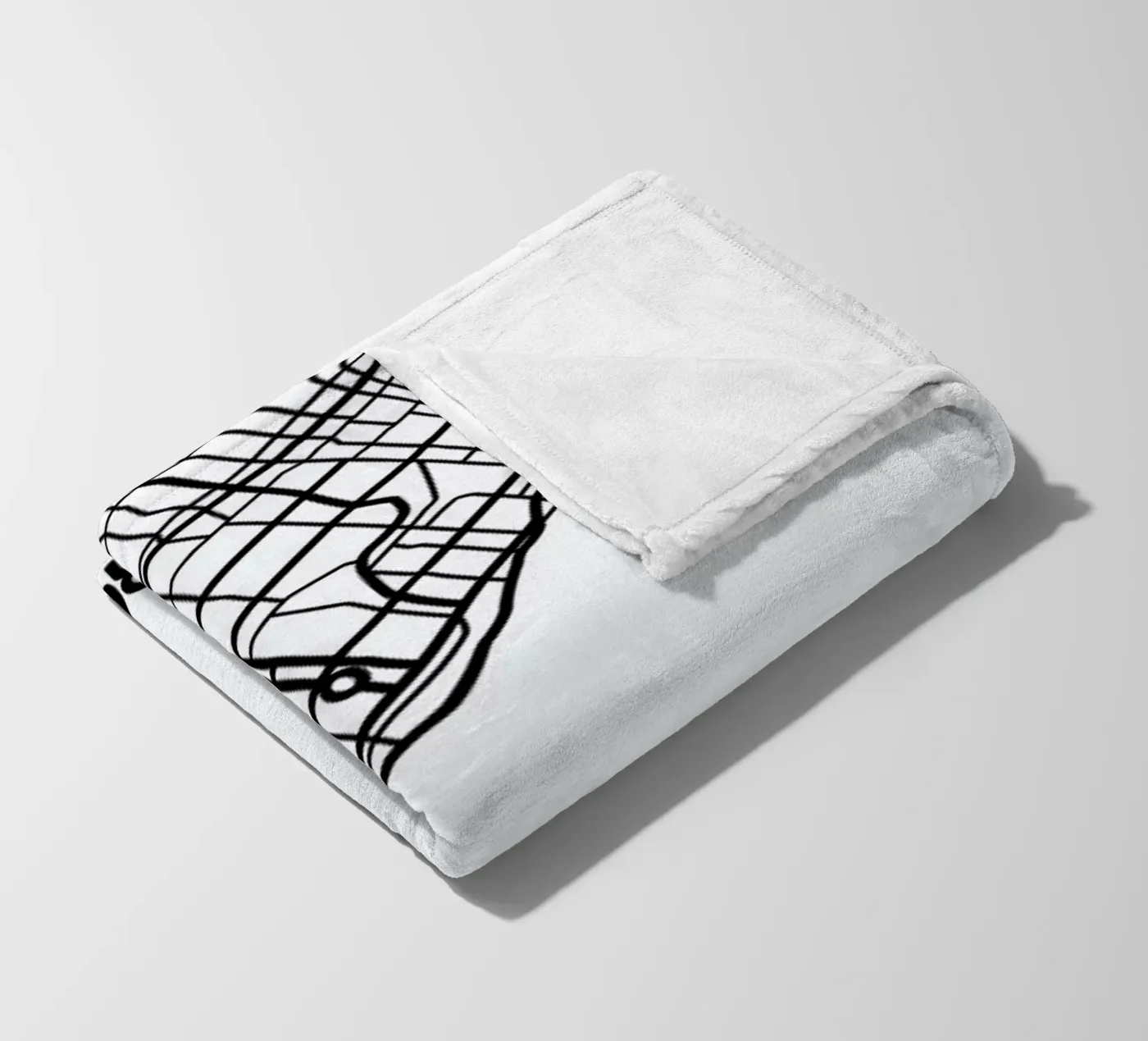 Toronto coperta in pile da Naxart