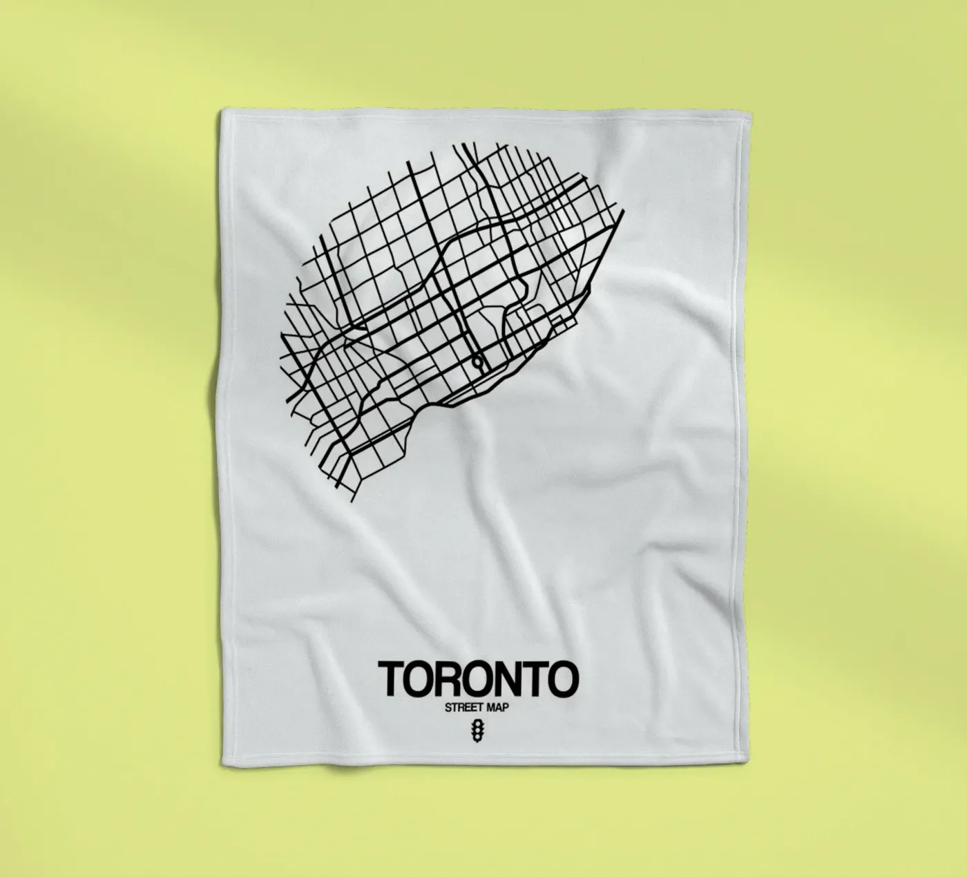 Toronto coperta in pile da Naxart