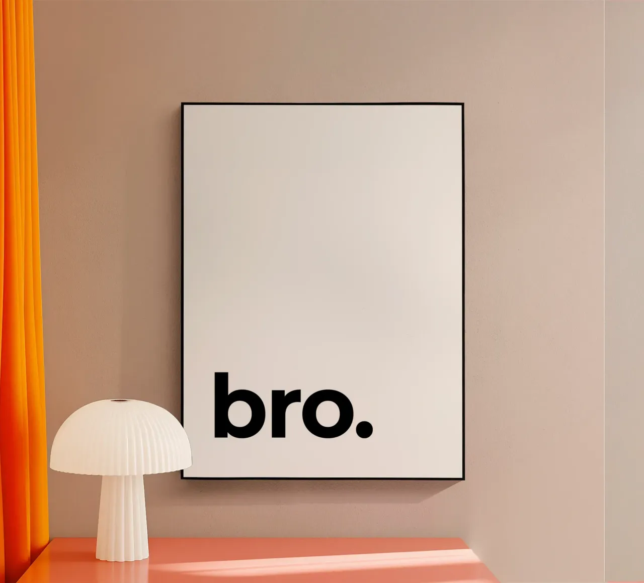 Bro acryl van Paigaam Studio