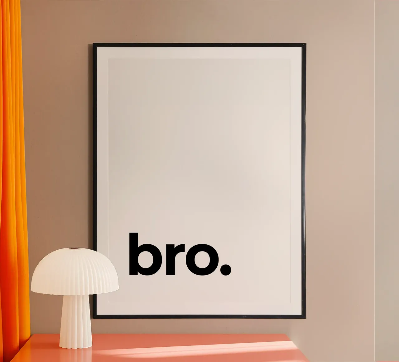 Bro poster van Paigaam Studio
