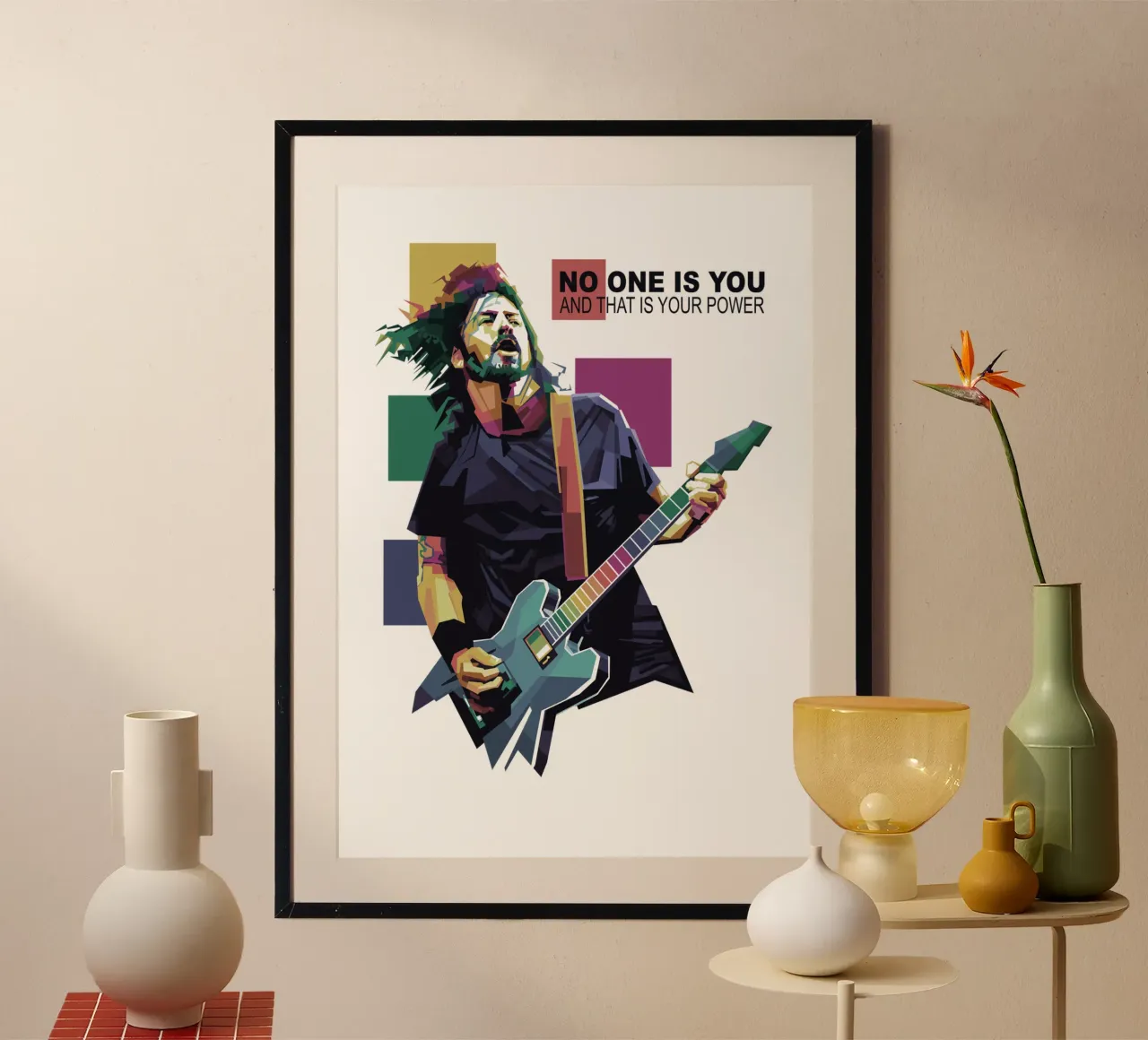 Il grunge non muore mai poster da Alkahfsmart