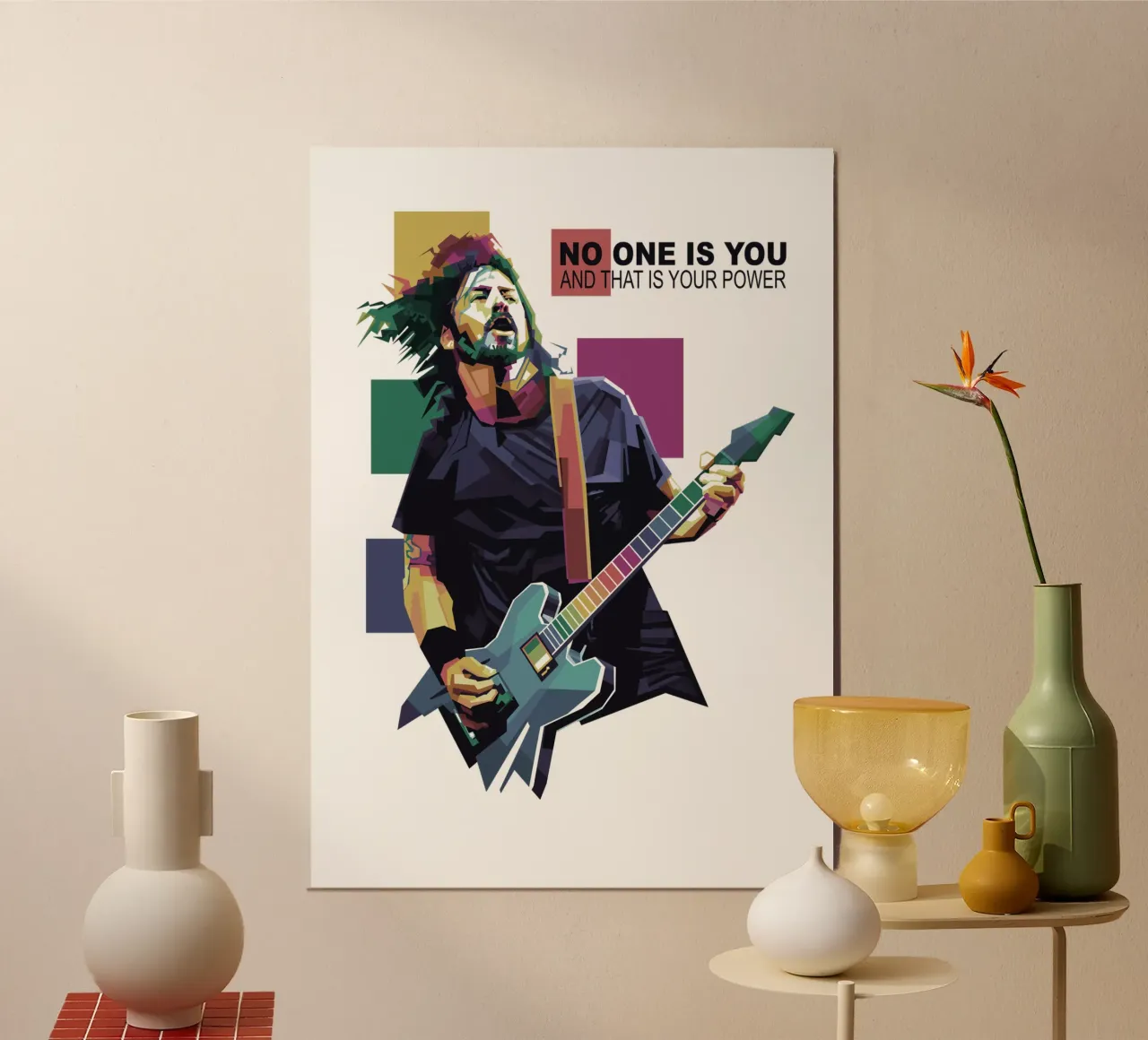 Il grunge non muore mai poster da Alkahfsmart