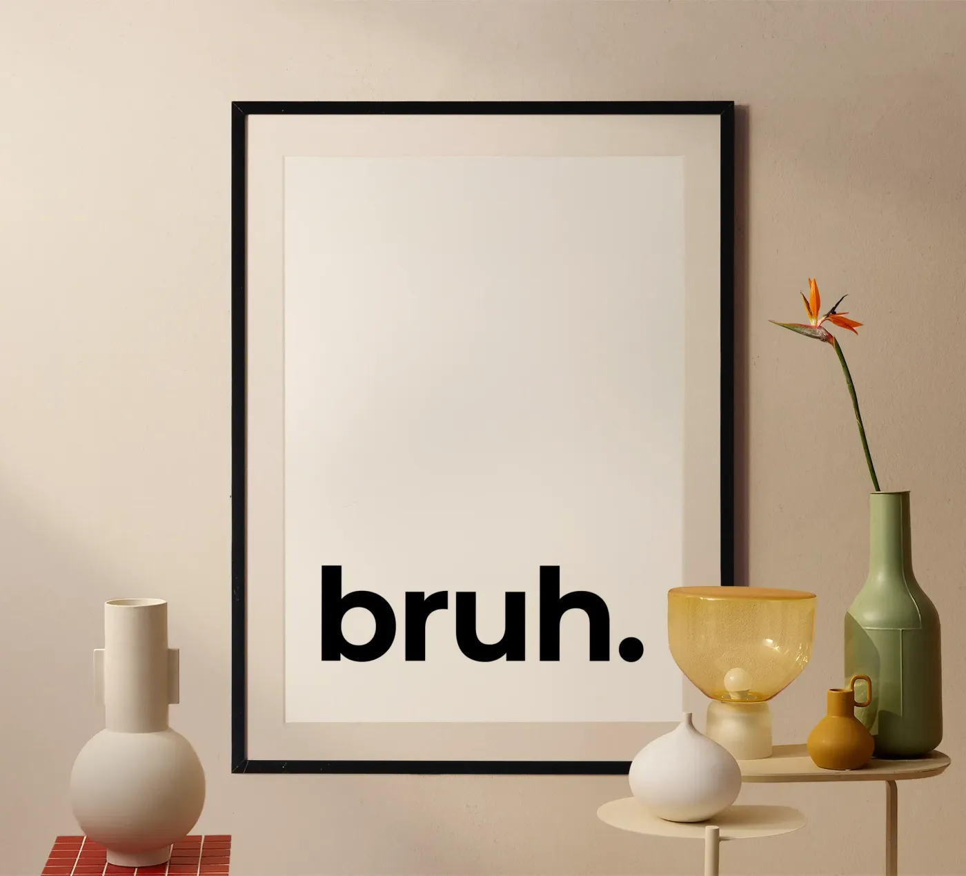 Bruh Poster von Paigaam Studio