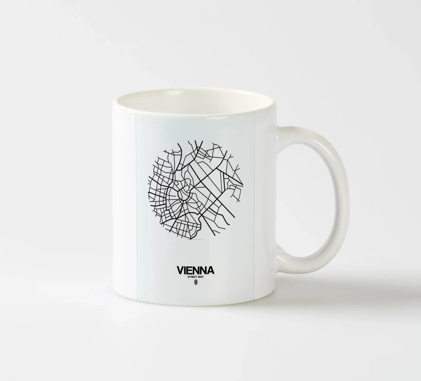 Vienna ceramic mug by Naxart