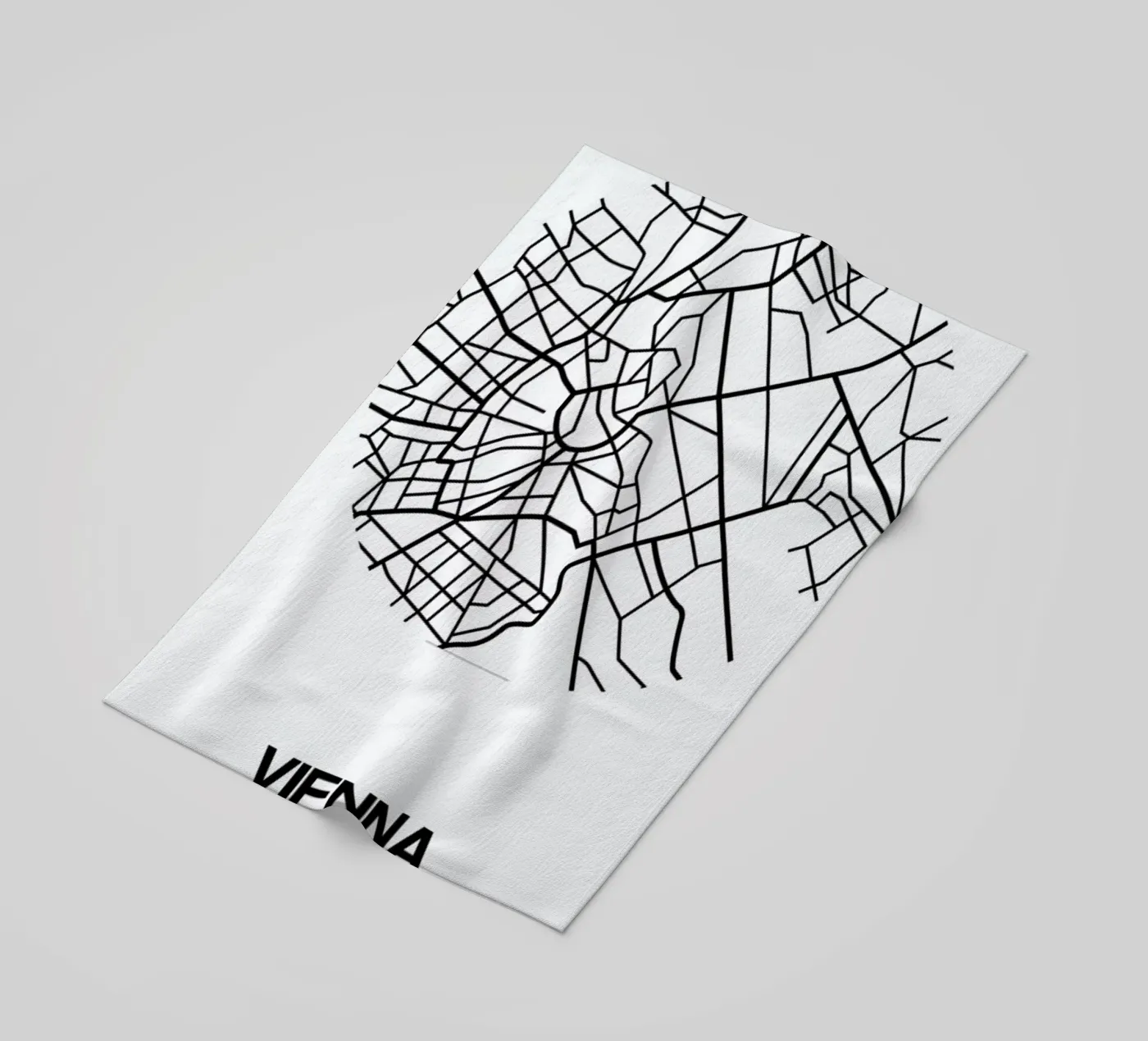 Vienna strandhanddoek van Naxart