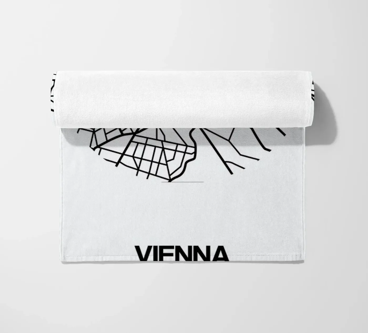 Vienna strandhanddoek van Naxart