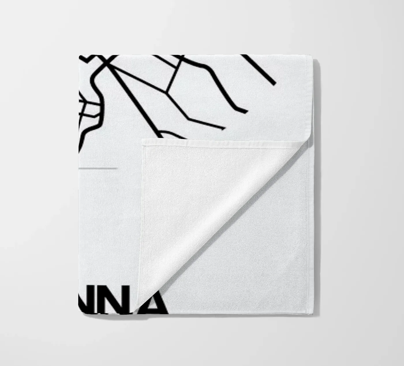 Vienna strandhanddoek van Naxart