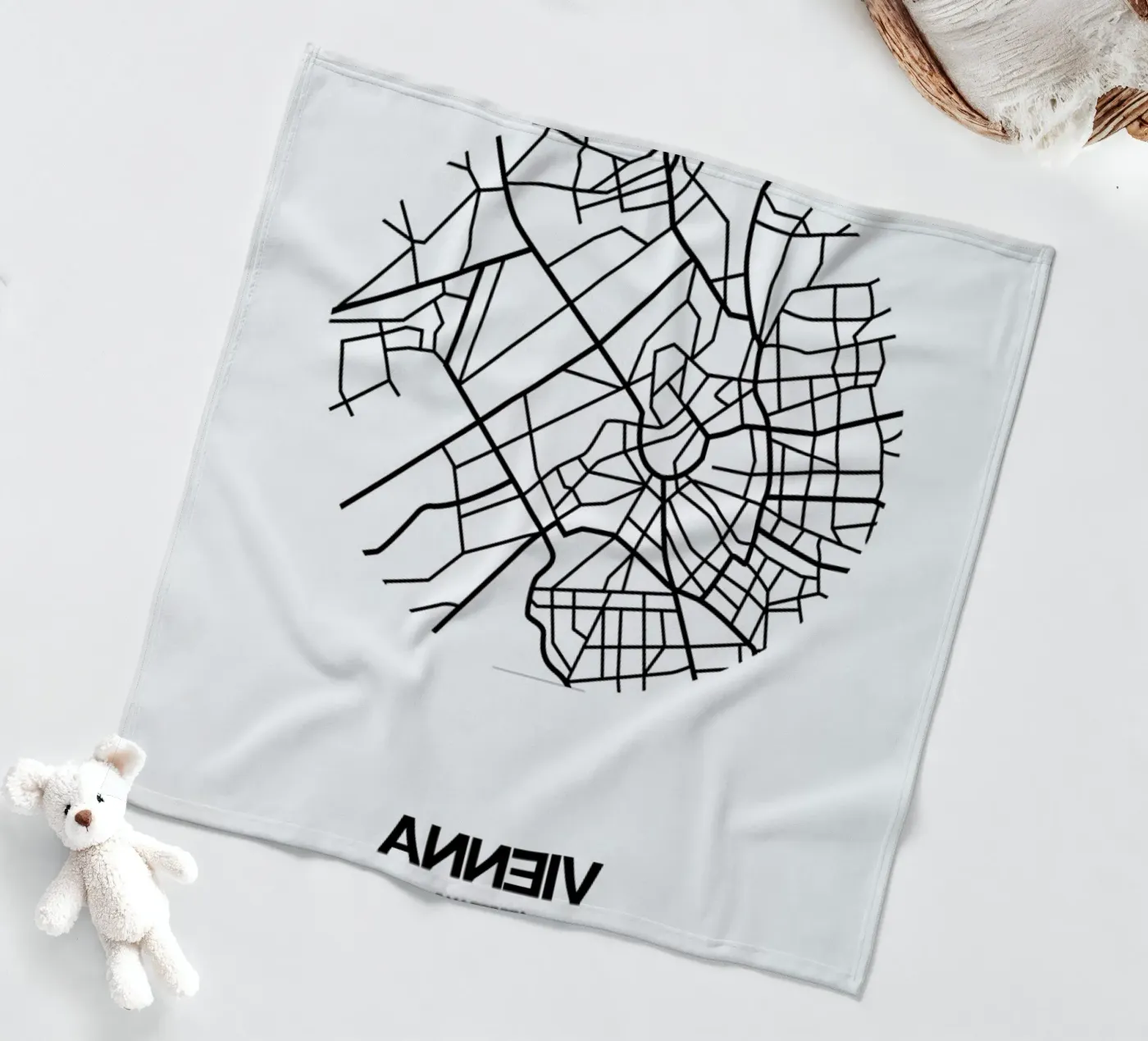 Vienna fleece blanket by Naxart