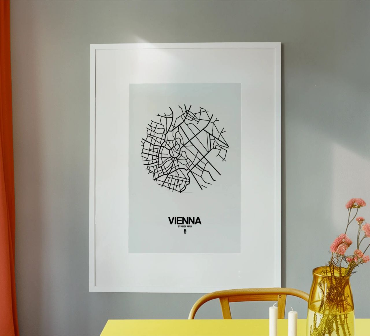 Vienna Poster von Naxart