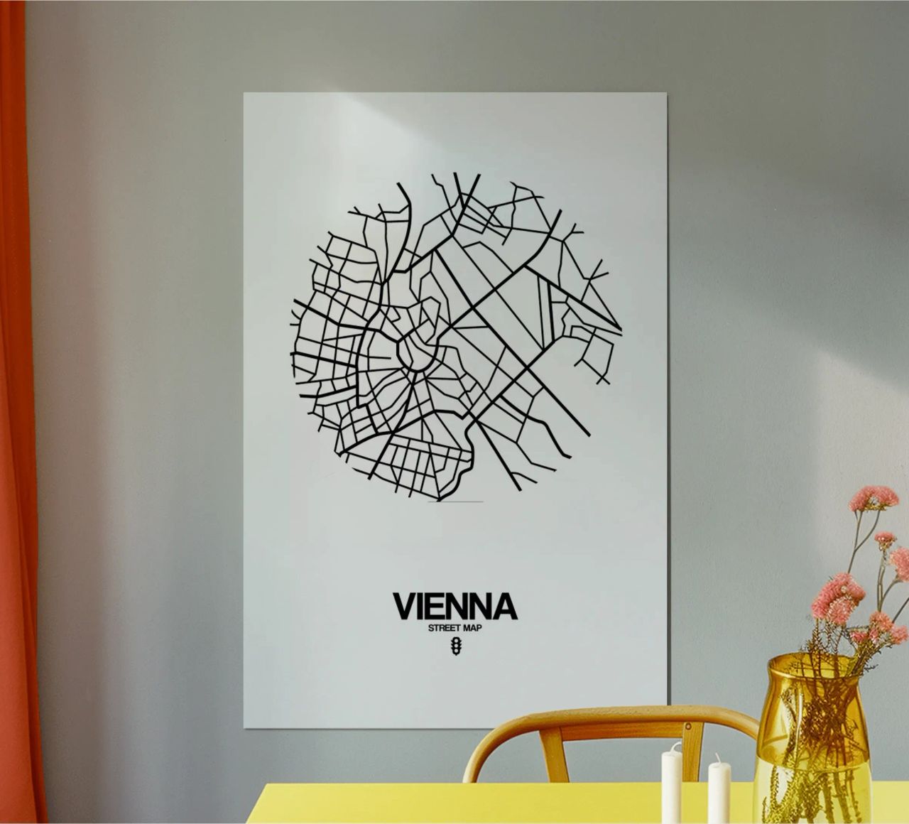 Vienna Poster von Naxart
