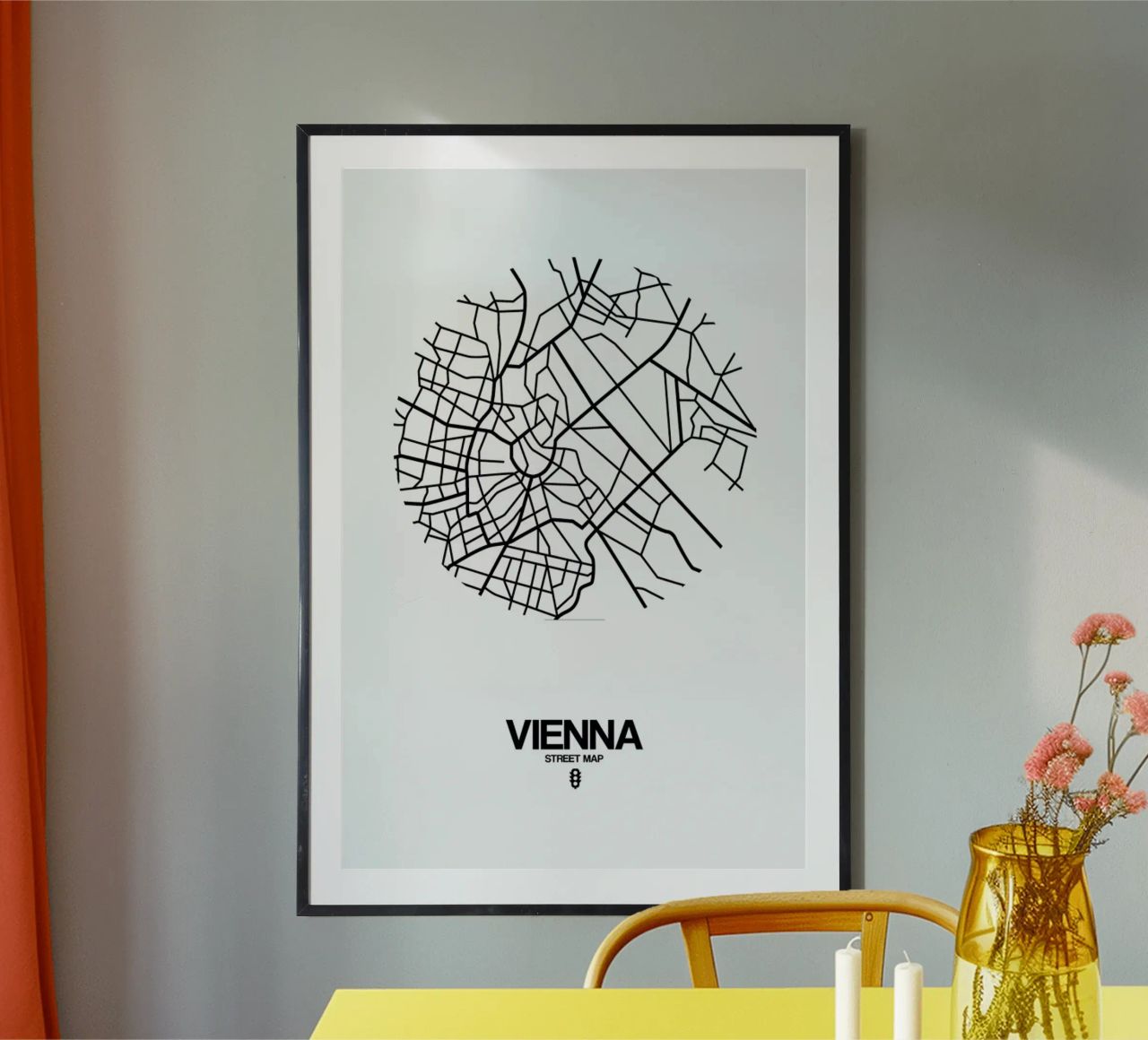 Vienna Poster von Naxart