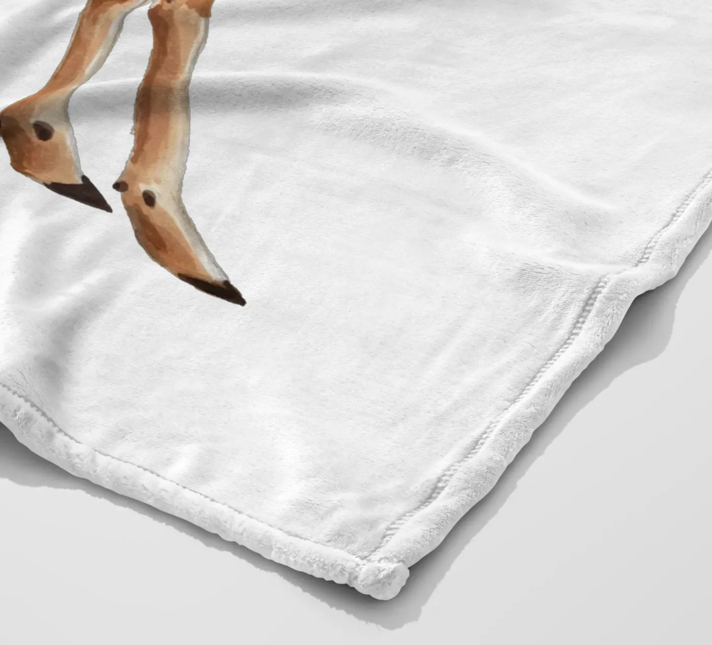 Hirsche Fleecedecke von Painted Nature