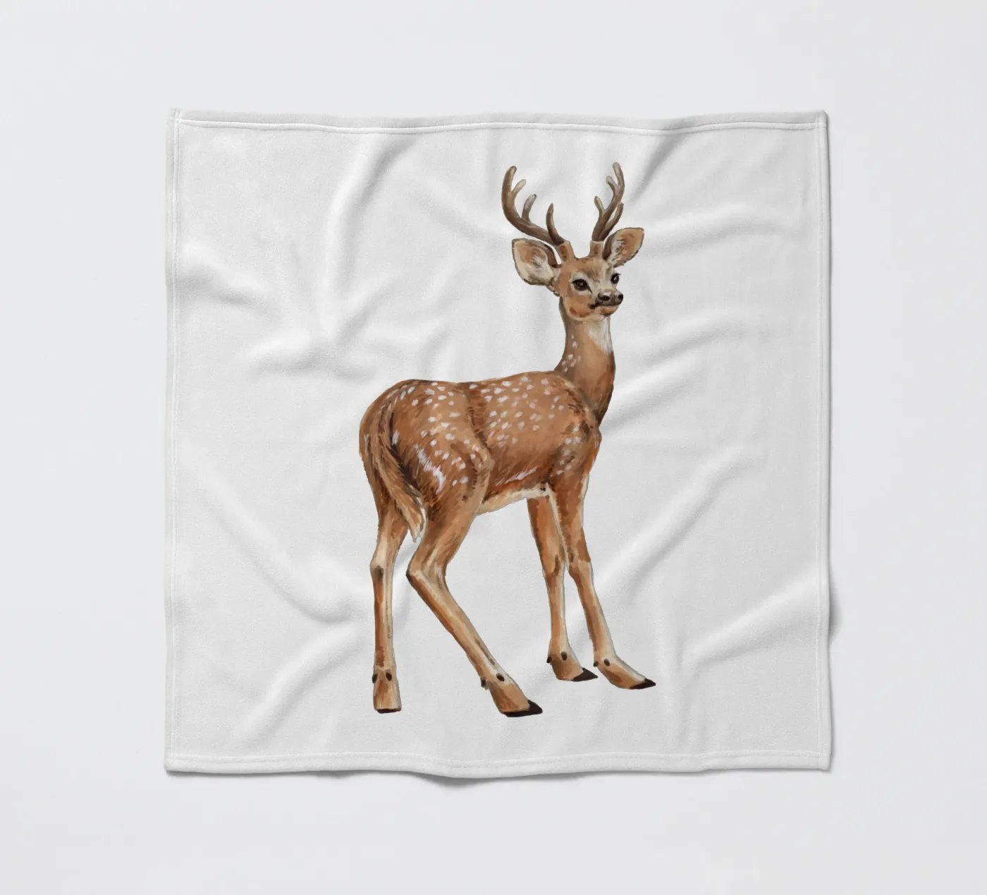 Hirsche Fleecedecke von Painted Nature