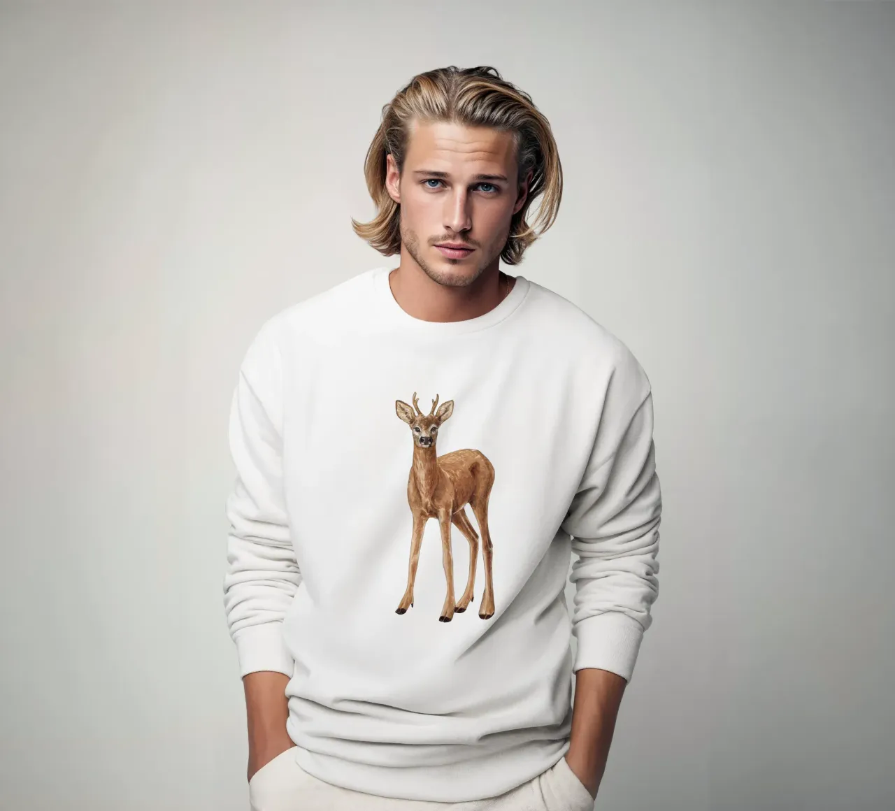 Cervo felpa da Painted Nature