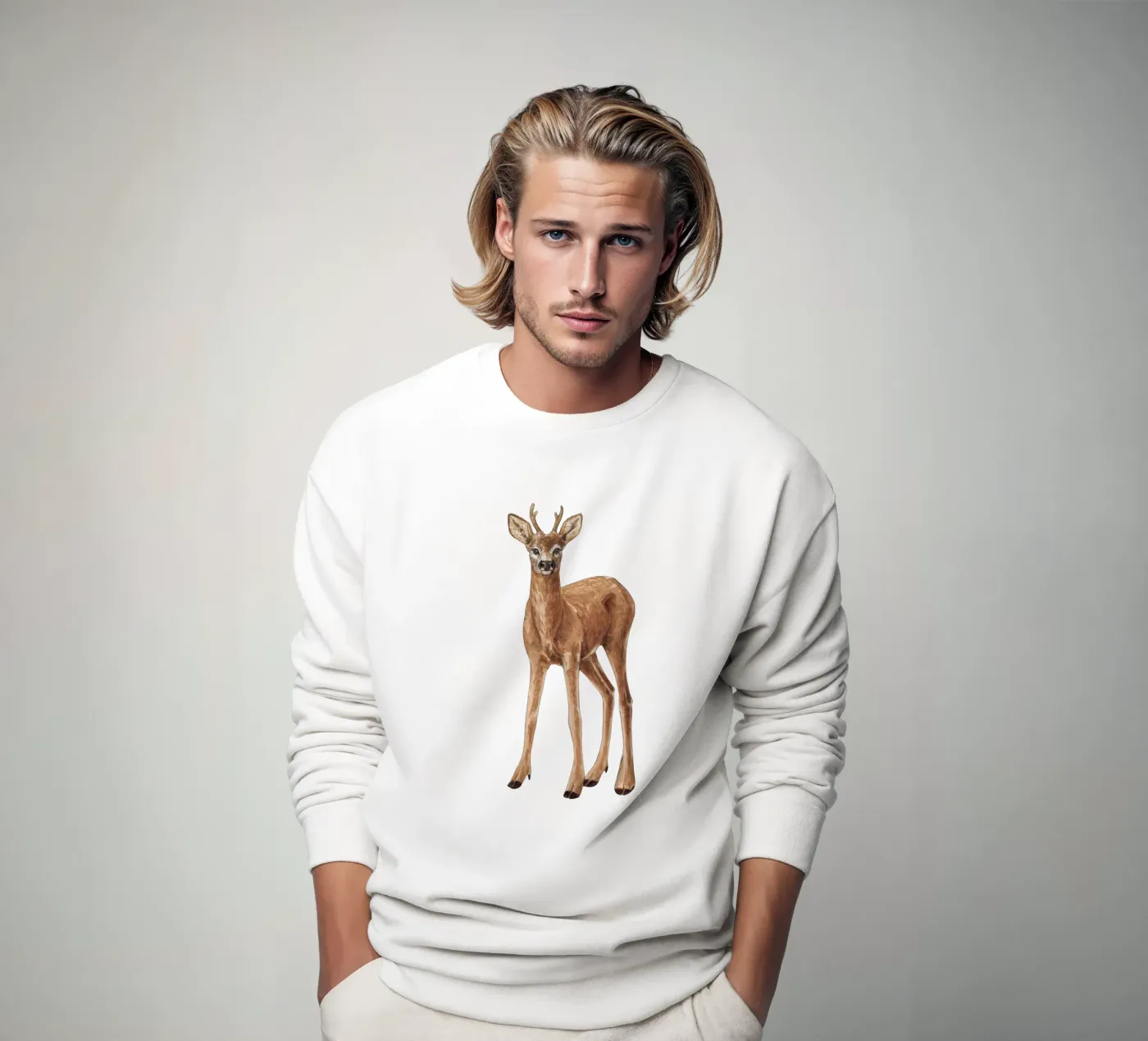 Cervo felpa da Painted Nature