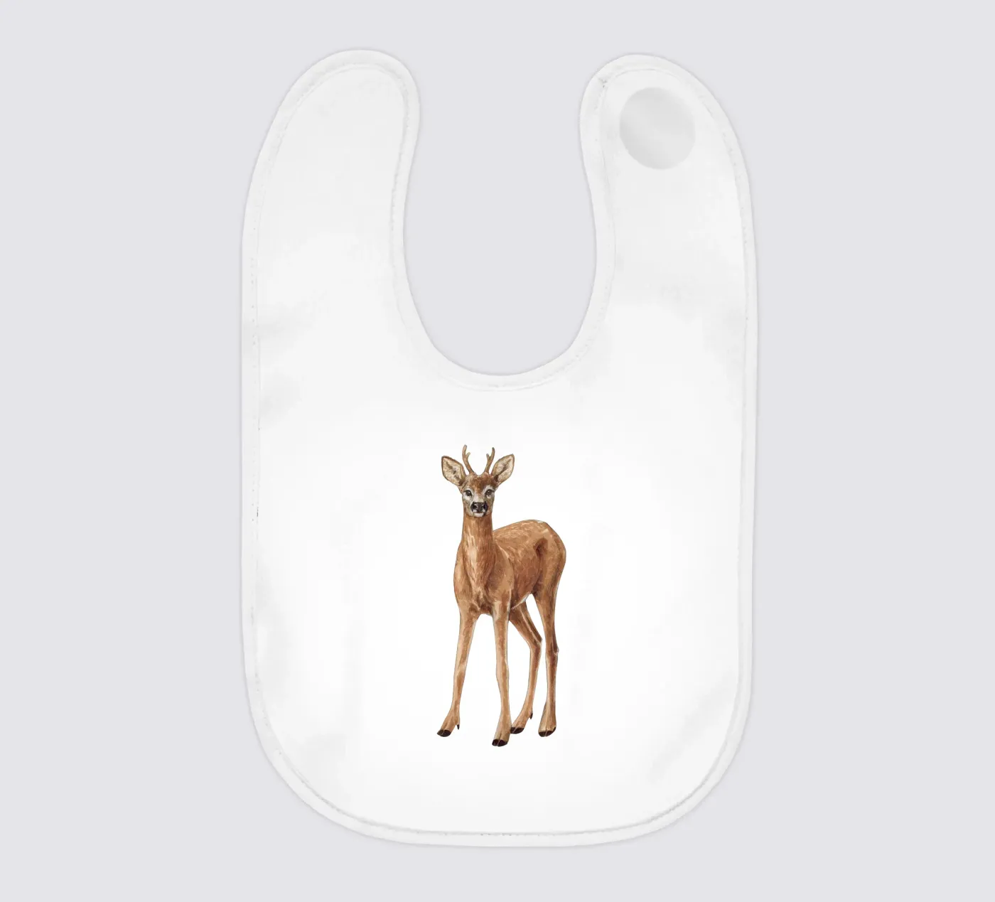 Deer baby bib by Painted Nature
