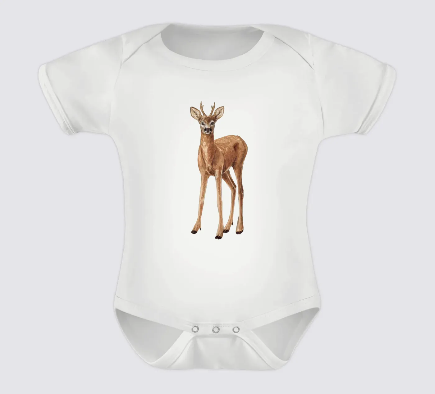 Deer body neonato maniche corte da Painted Nature