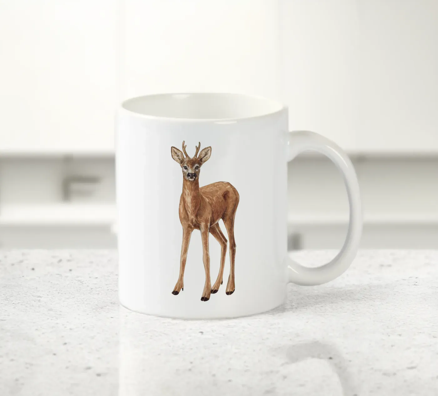 Cervo tazza in ceramica da Painted Nature