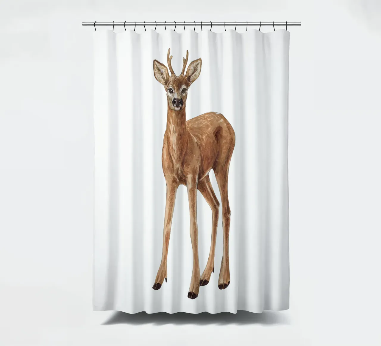 Hirsche Duschvorhang von Painted Nature