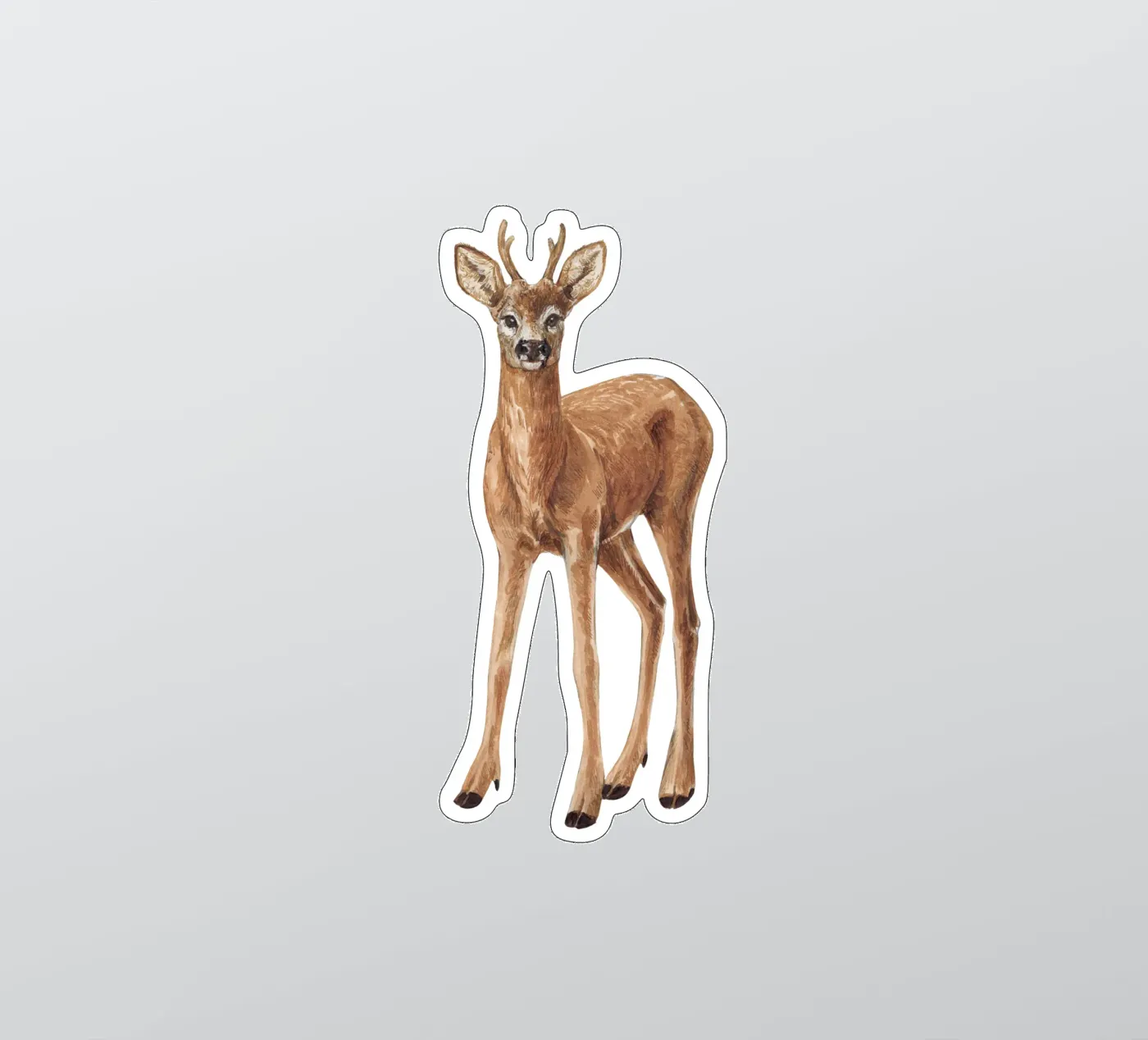 Herten sticker van Painted Nature