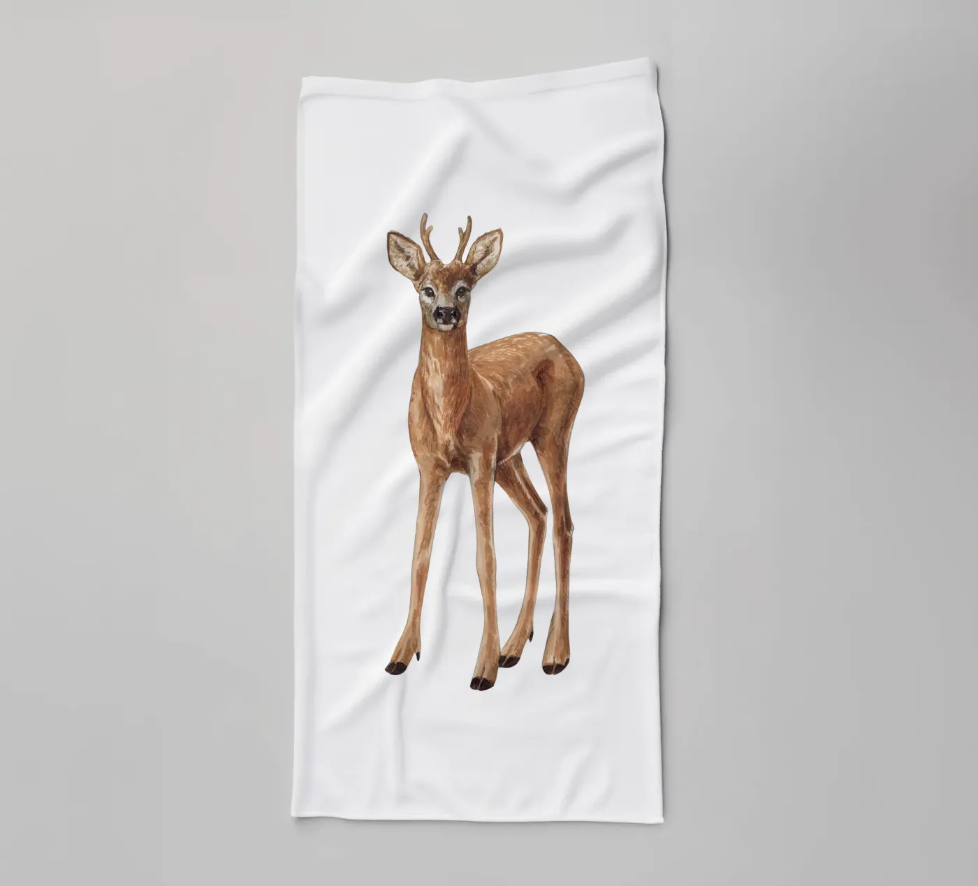 Deer badhanddoek van Painted Nature