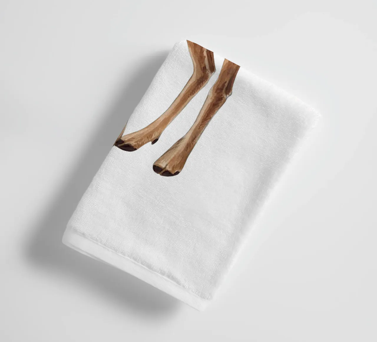 Deer towel by Painted Nature
