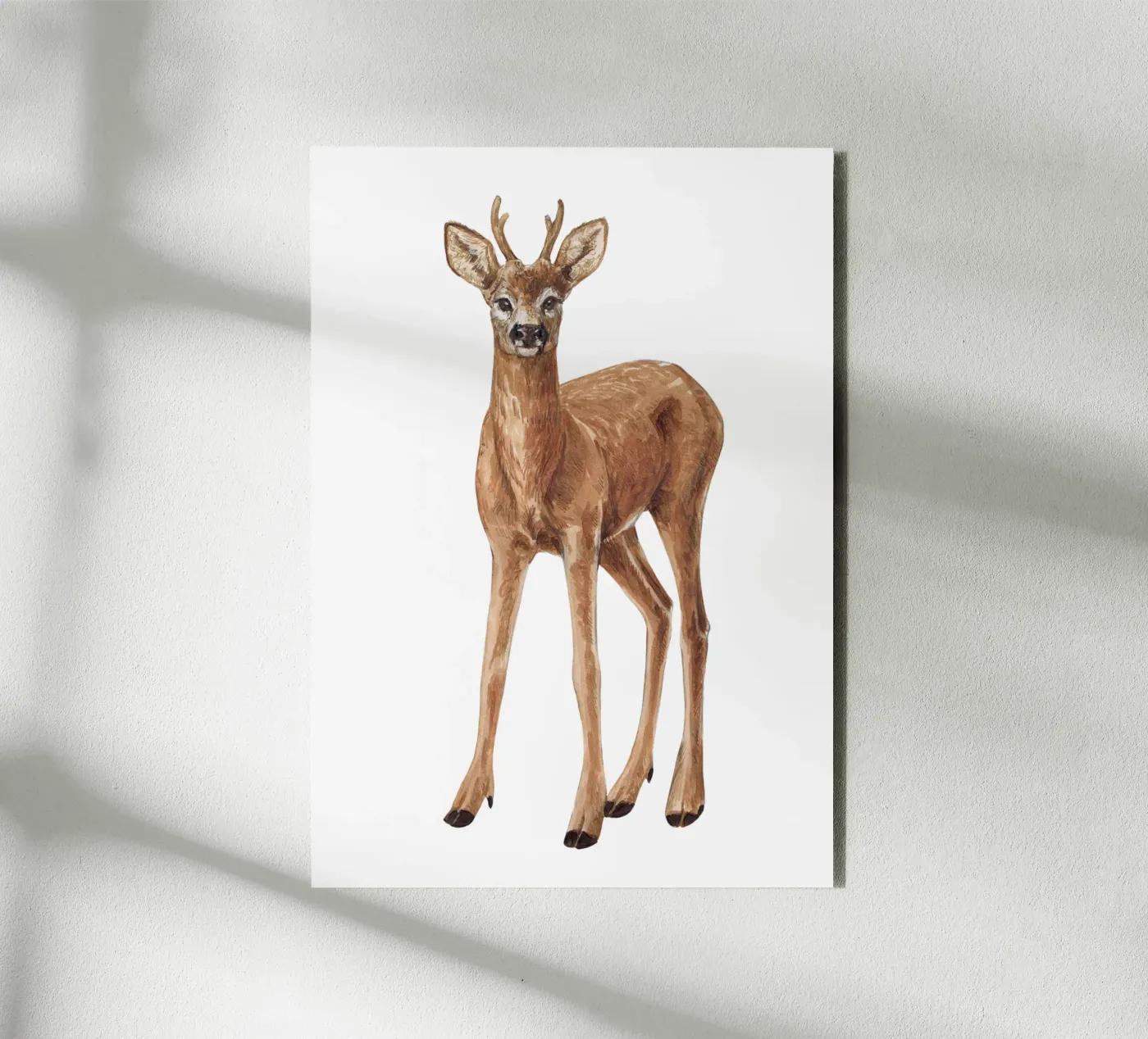 Herten forex-plaat van Painted Nature
