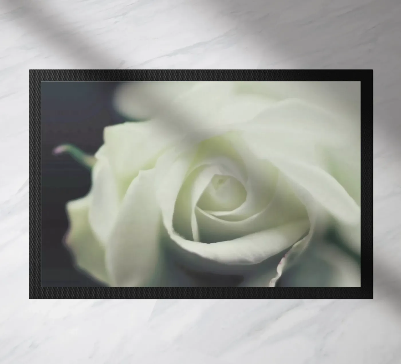 Ivory doormat by Ingrid Beddoes