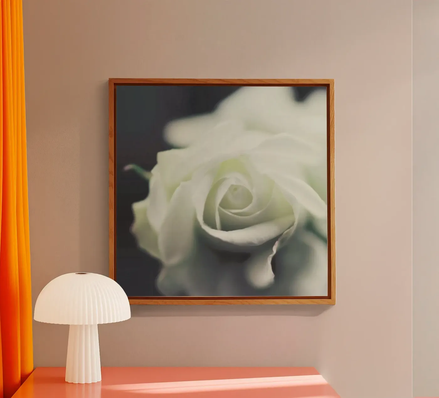 Ivory acrylic glass by Ingrid Beddoes