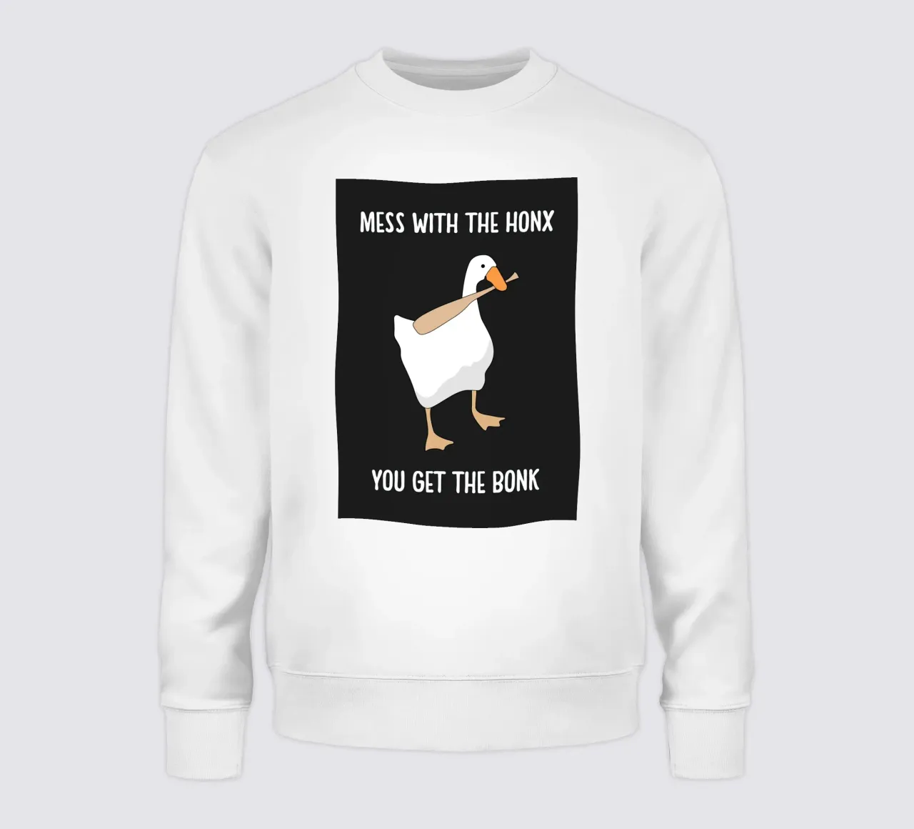 Mess With The Honx Sweatshirt von Nando Art