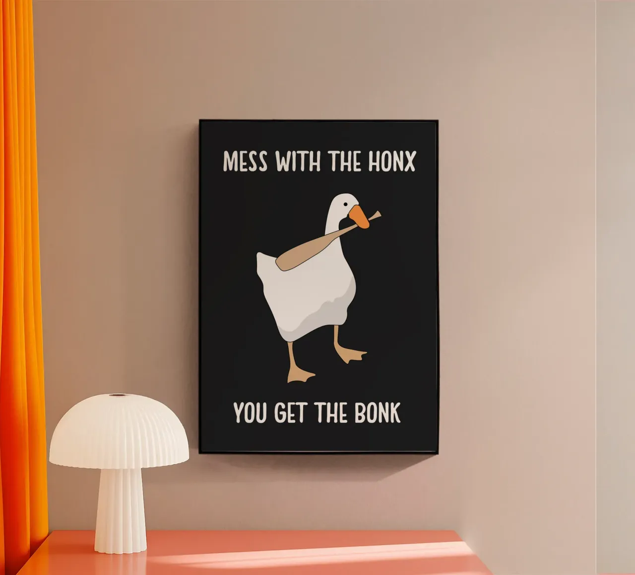 Mess With The Honx plexiglass da Nando Art
