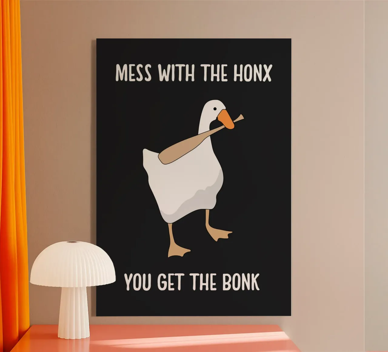 Mess With The Honx plexiglass da Nando Art