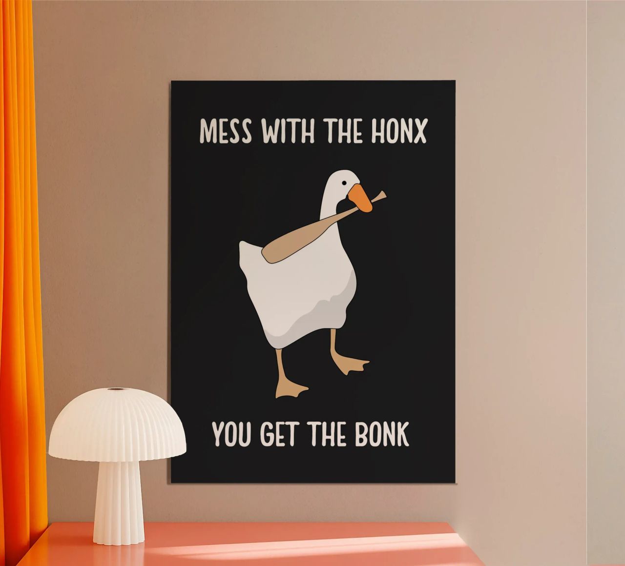 Mess With The Honx alluminio dibond da Nando Art