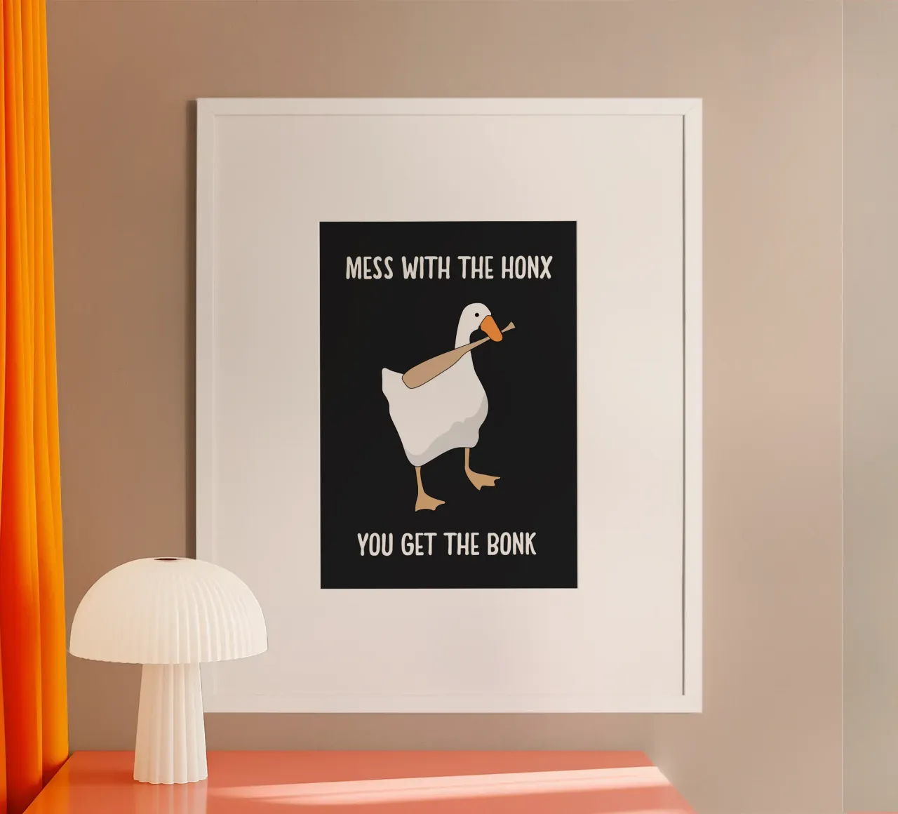 Mess With The Honx poster da Nando Art