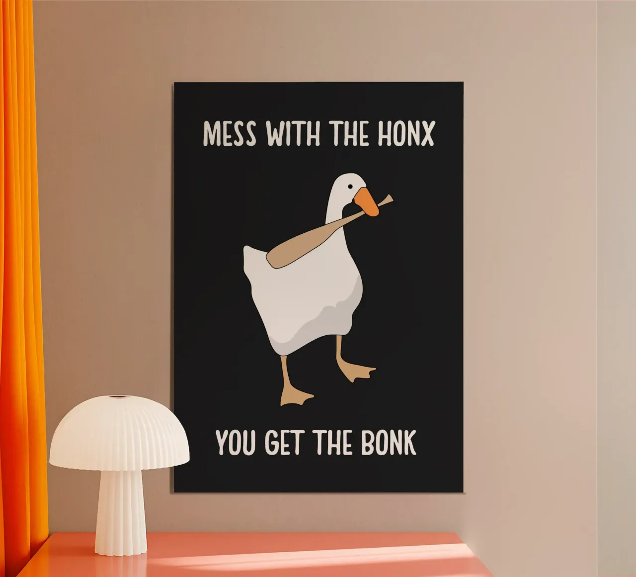 Mess With The Honx poster da Nando Art