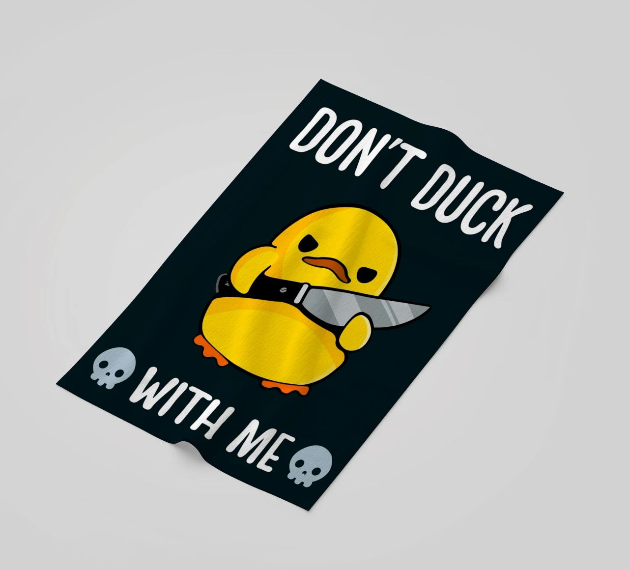 Don't Duck With Me telo mare da Nando Art