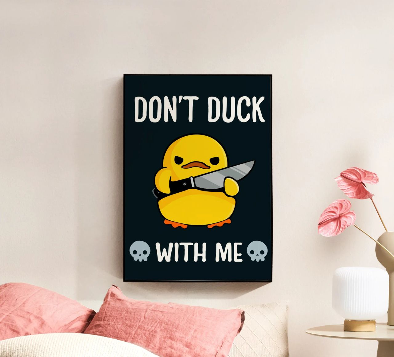Don't Duck With Me plexiglass da Nando Art