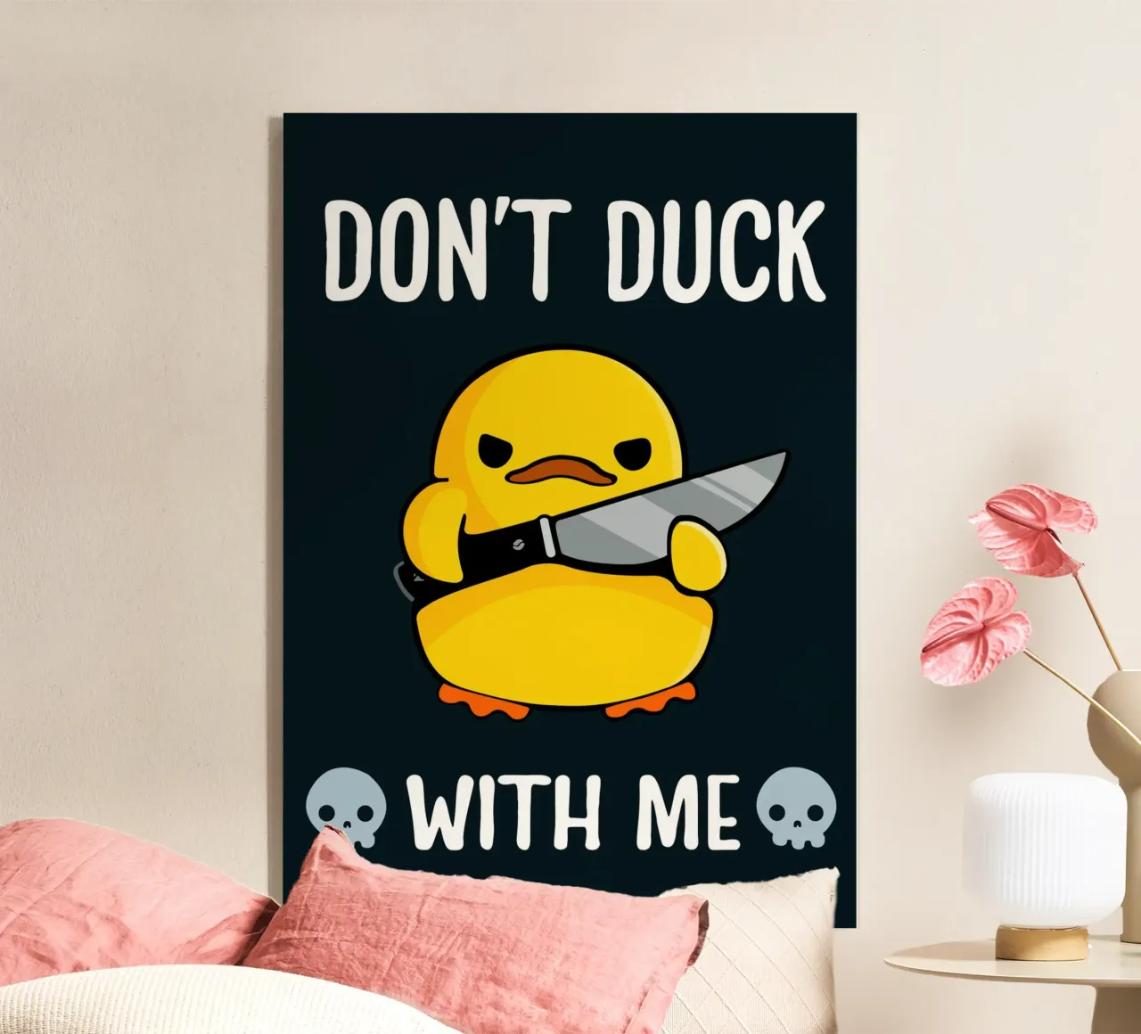 Don't Duck With Me plexiglas de Nando Art