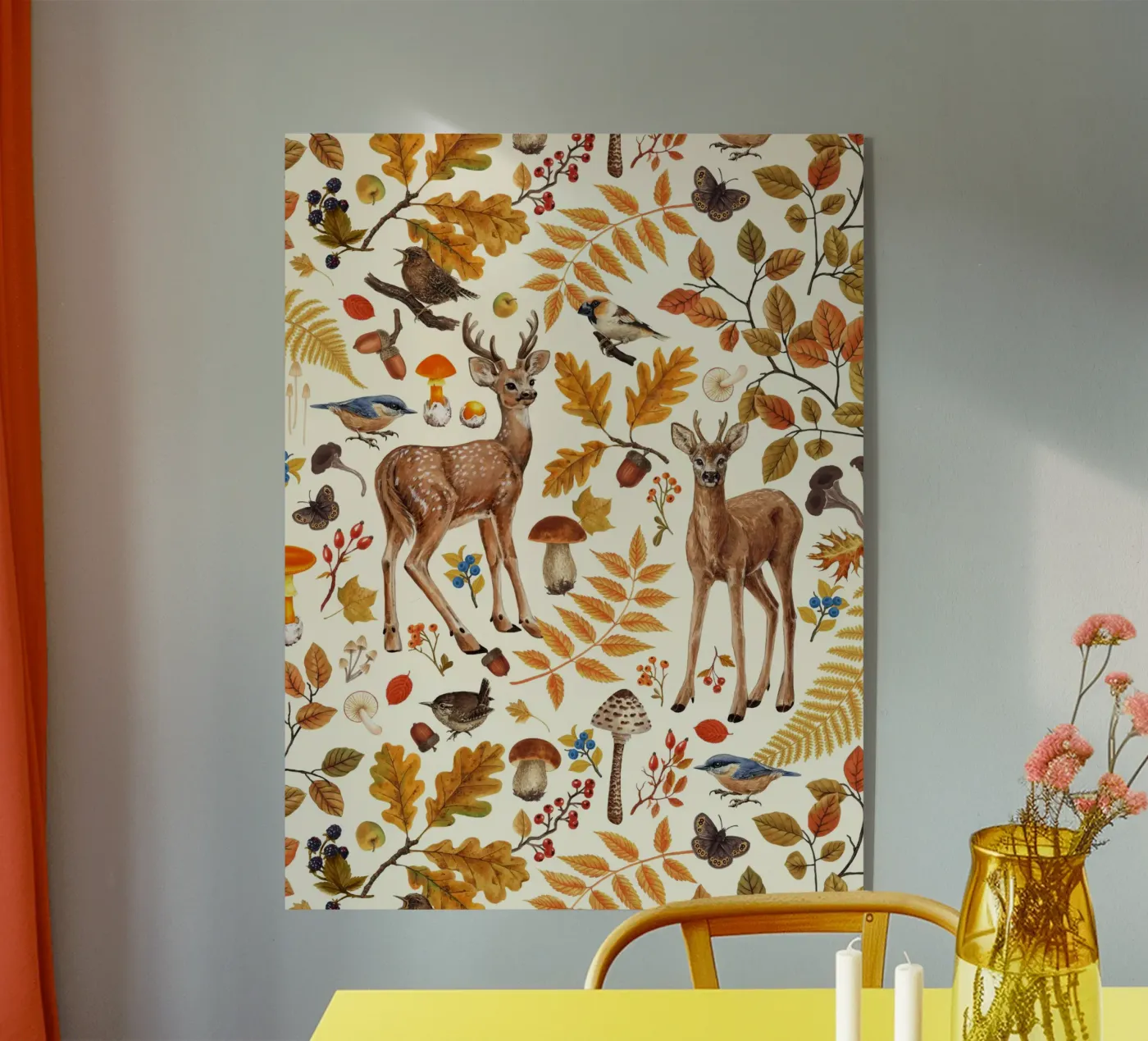 Into the woods acrylic glass by Painted Nature