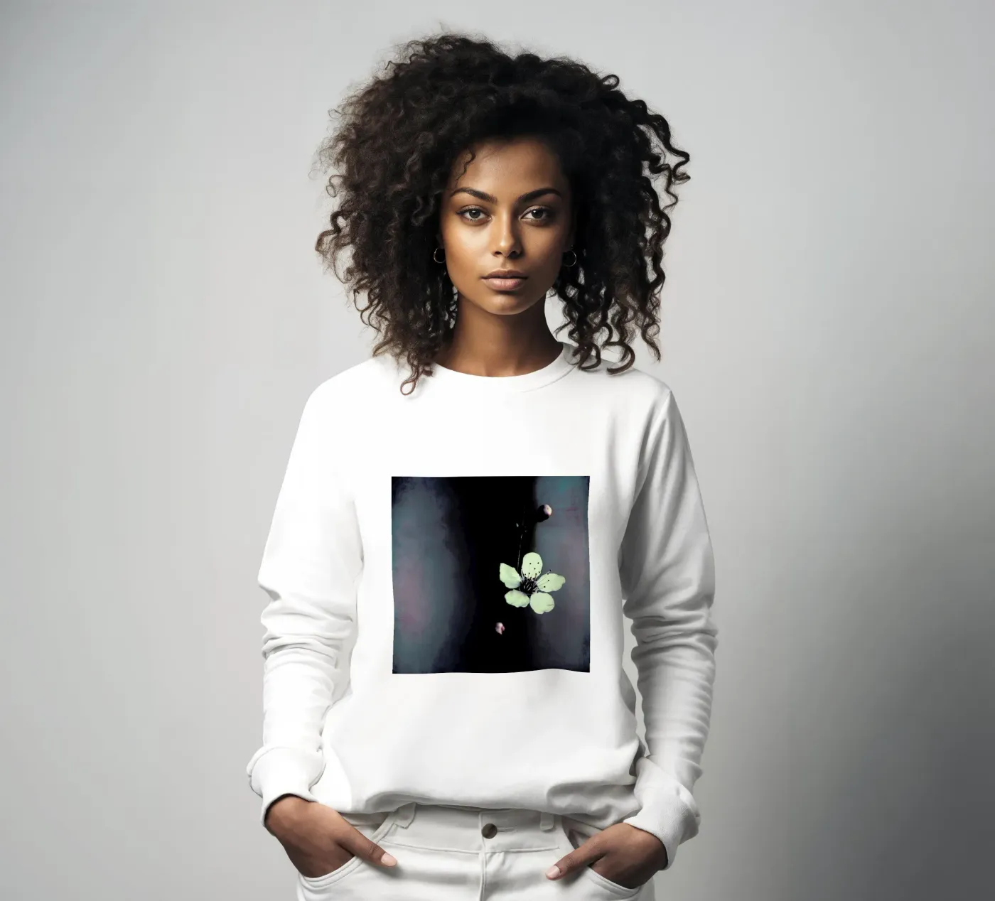Solitaire sweatshirt van Ingrid Beddoes