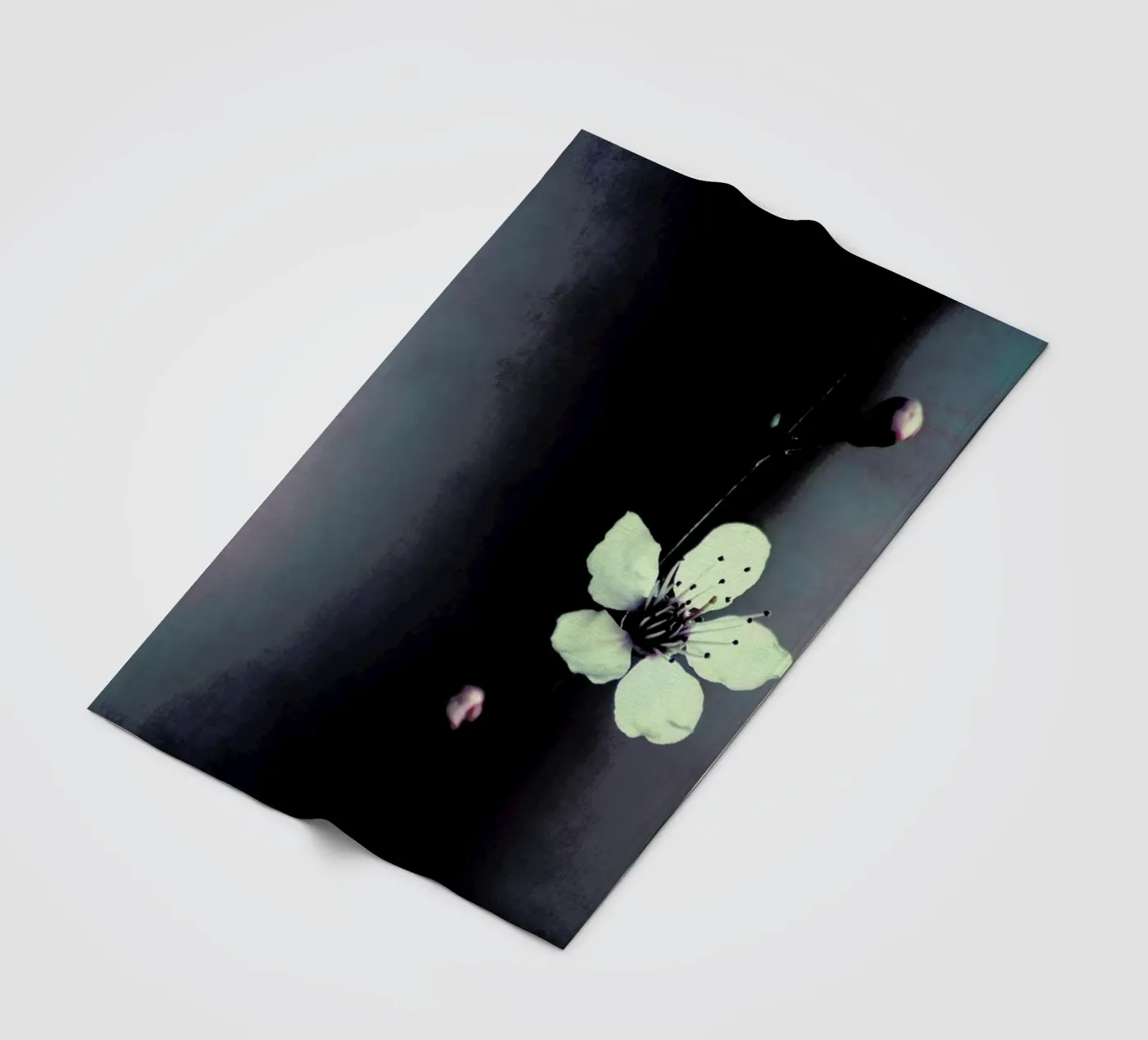 Solitaire fleece blanket by Ingrid Beddoes
