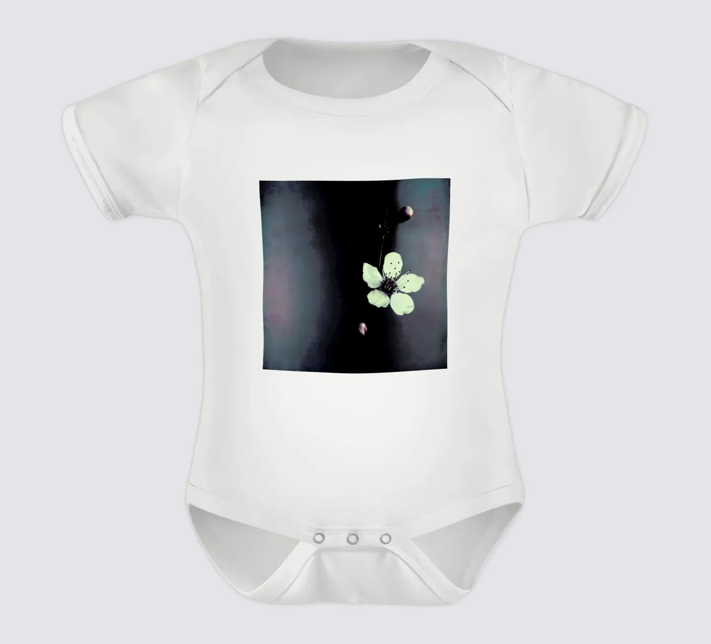 Solitaire Kurzarm Babybody von Ingrid Beddoes