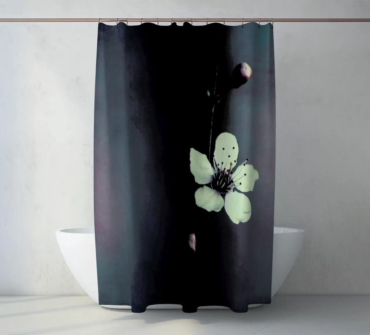 Solitaire Duschvorhang von Ingrid Beddoes