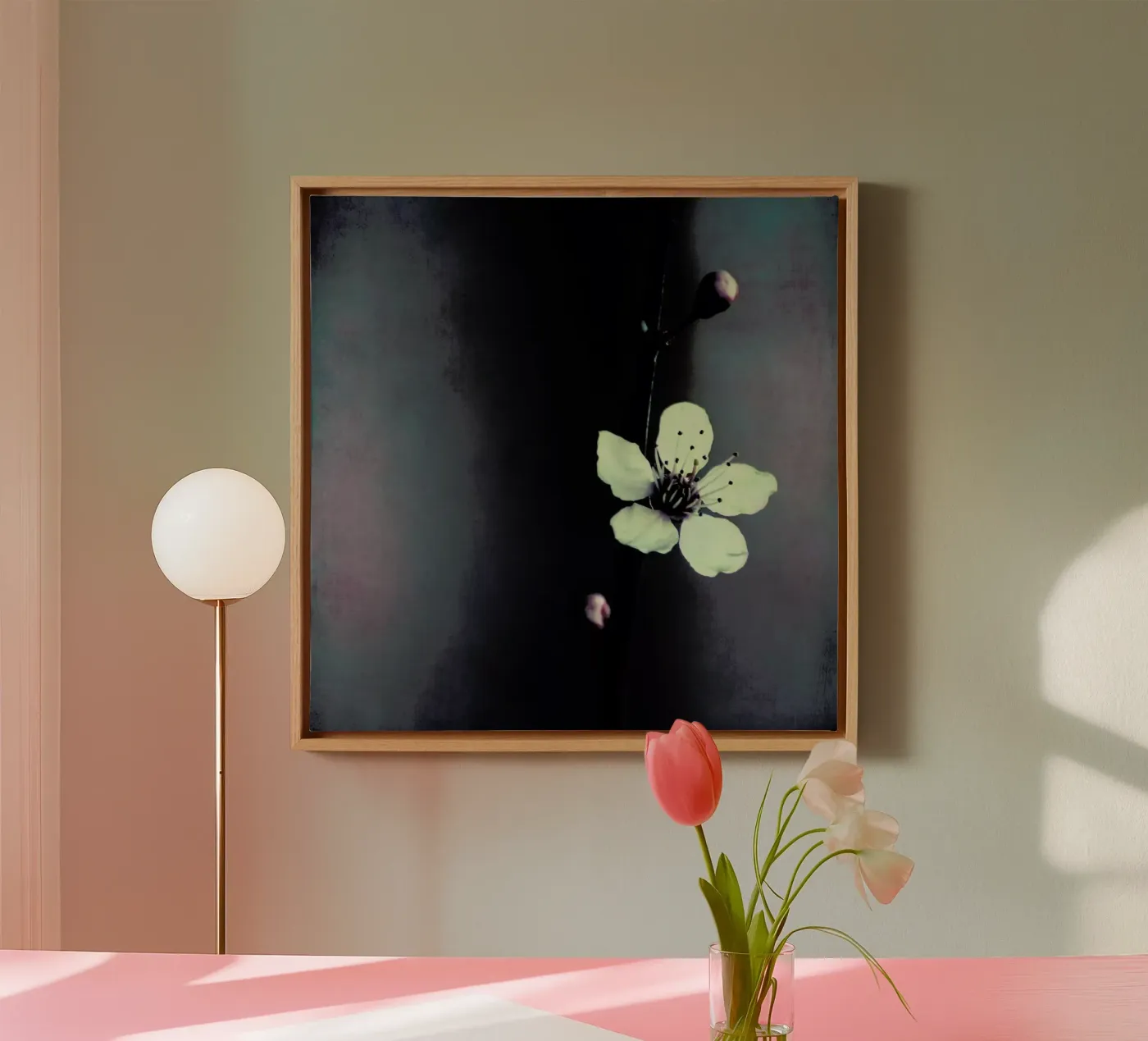 Solitaire canvas van Ingrid Beddoes