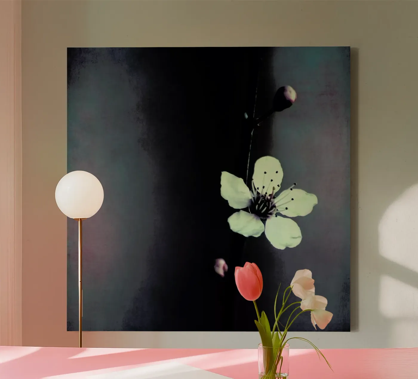 Solitaire canvas van Ingrid Beddoes