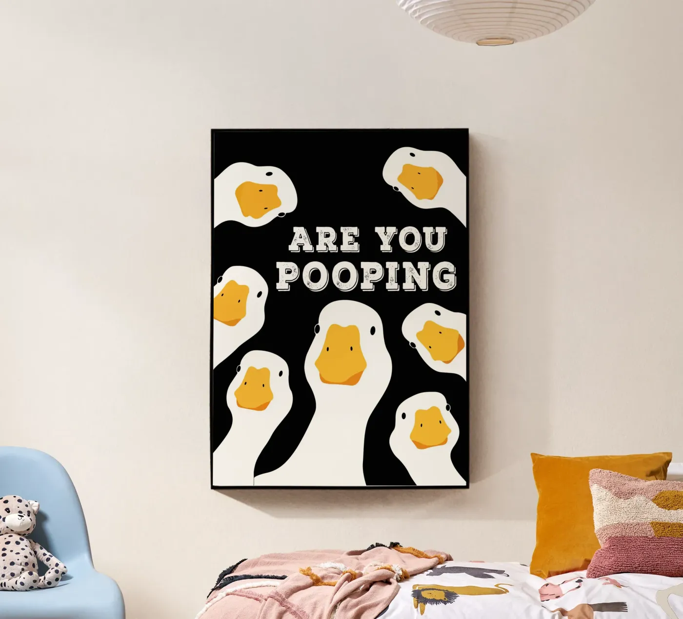 Are You Pooping plexiglass da Nando Art