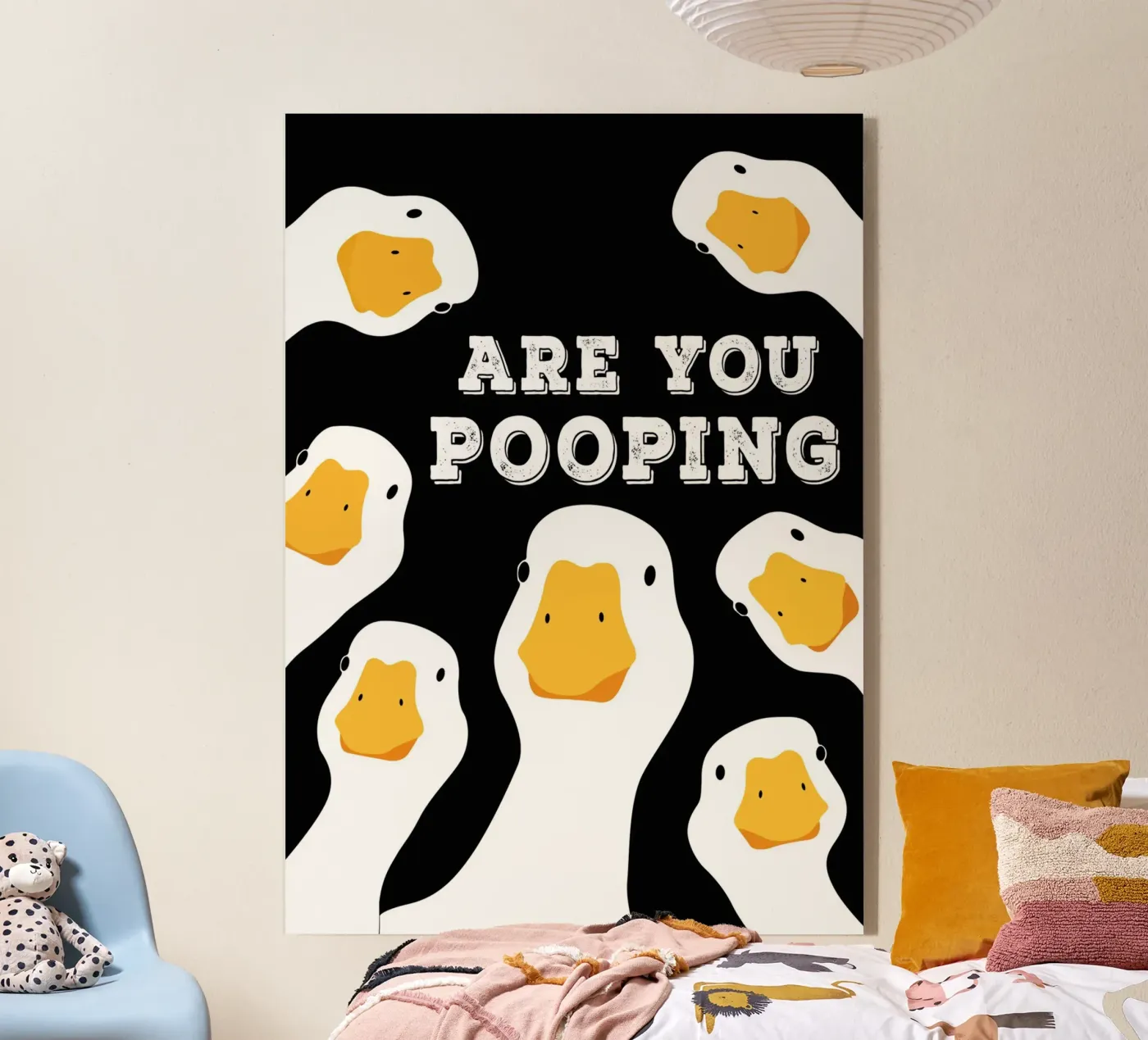 Are You Pooping plexiglass da Nando Art